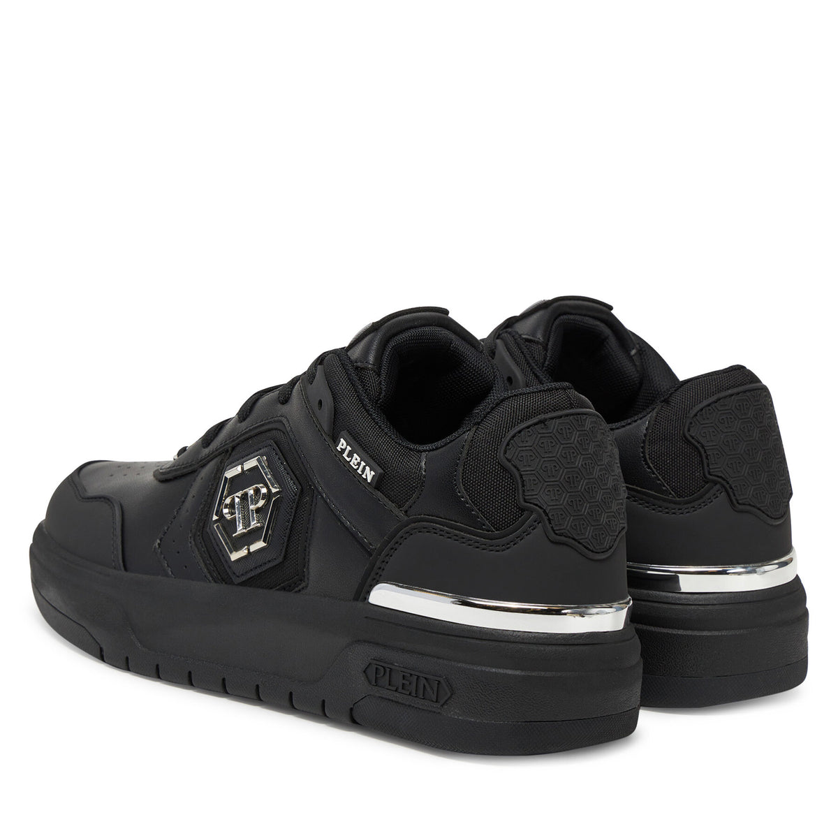 PHILIPP PLEIN Сникърси SAES USC0766 PTE120N Черен