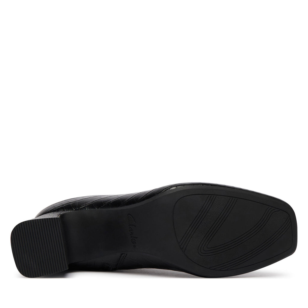 Clarks Боти Fernie Zip 26327187 Черен