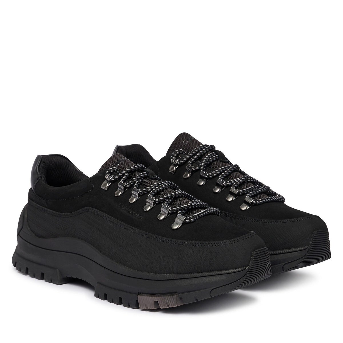 Calvin Klein Сникърси Hybrid Trek Lace Up Nu HM0HM02328 Черен
