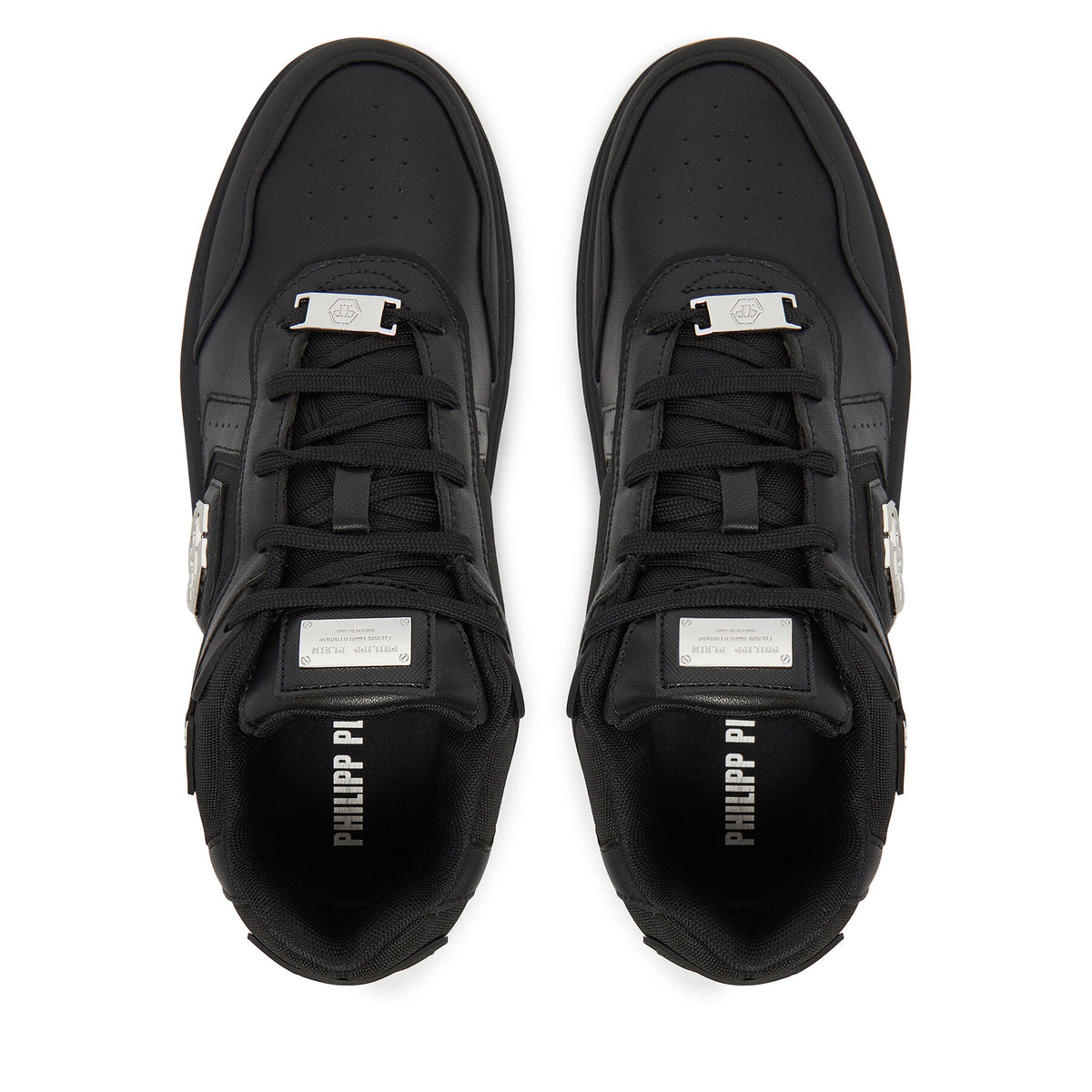PHILIPP PLEIN Сникърси SAES USC0766 PTE120N Черен