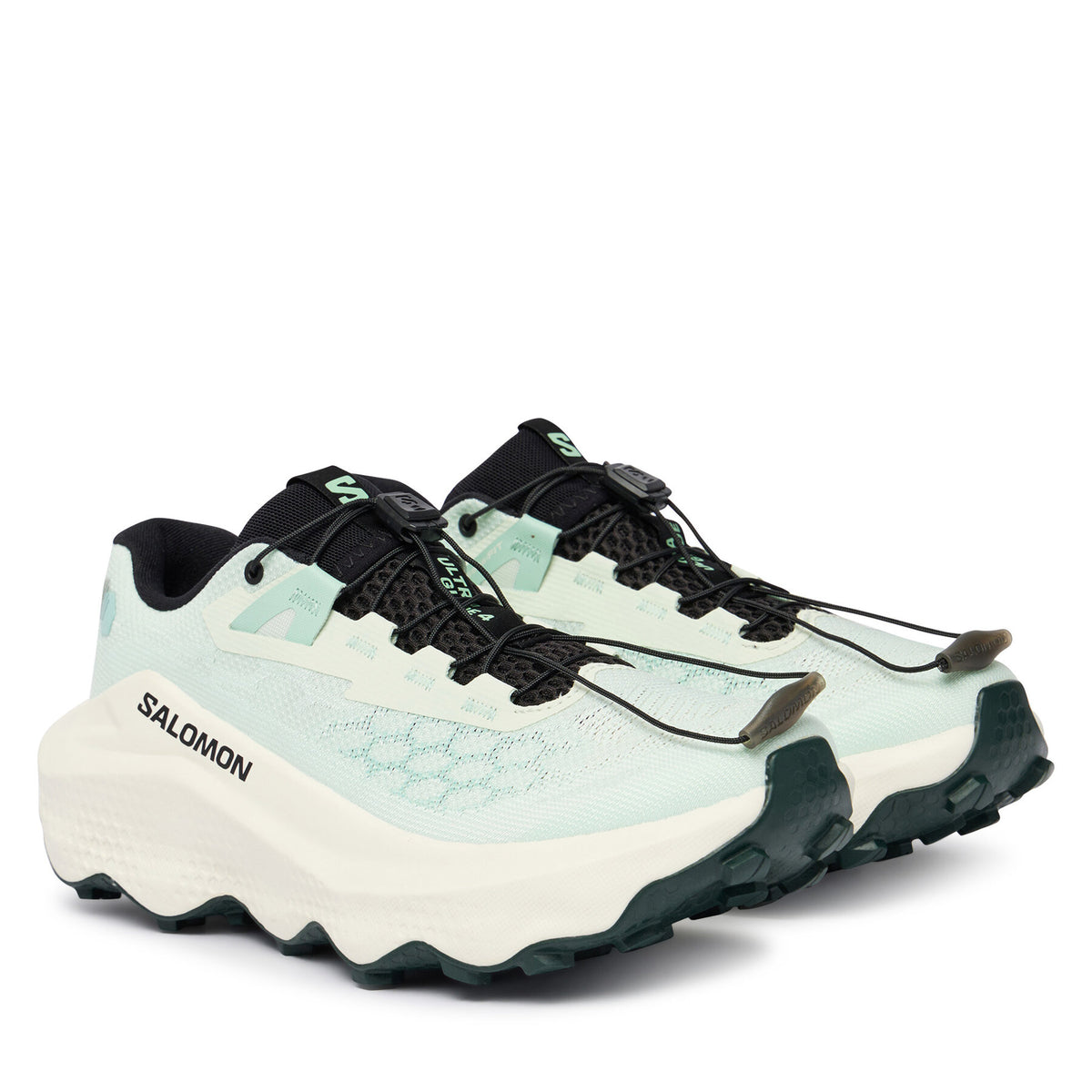 Salomon Маратонки за бягане Ultra Glide 4 L45396200 Светлозелен