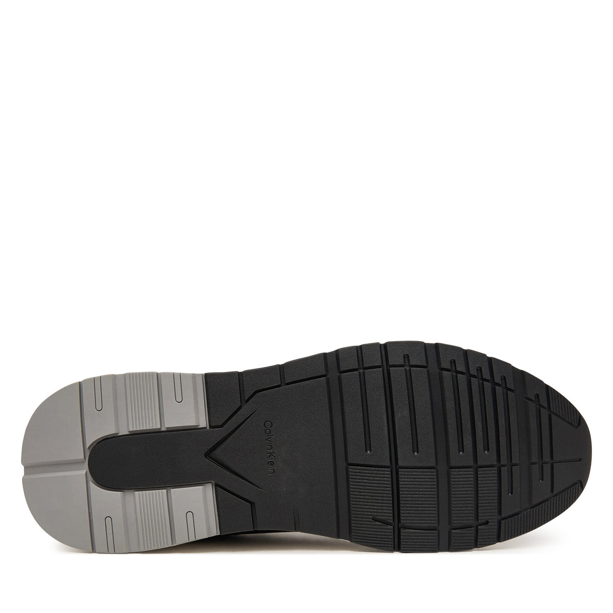 Calvin Klein Сникърси City Runner Laceup Lth Mix HM0HM02309 Черен