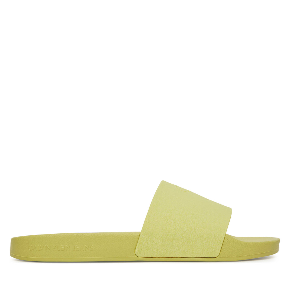 Calvin Klein Jeans Чехли Slide Monogram Tpu YW0YW01715 Жълт