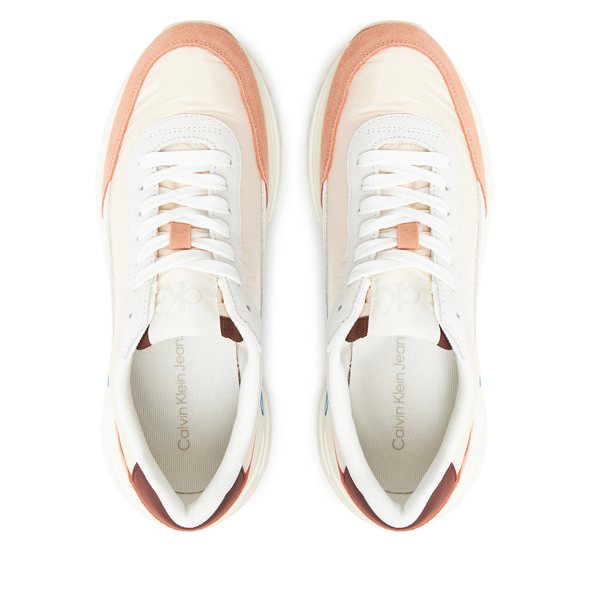 Calvin Klein Jeans Сникърси Hike Runner Mg Nylon Perl YW0YW01963 Цветен
