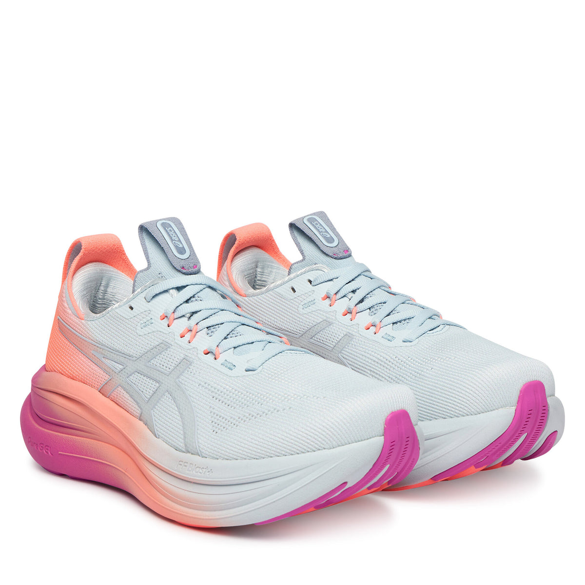 Asics Маратонки за бягане Gel-Nimbus 28 1012B987 Светлосин