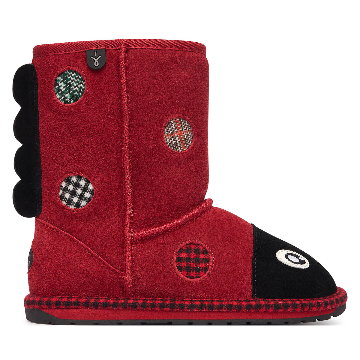 EMU Australia Апрески Lenny Ladybug K13325 Червен