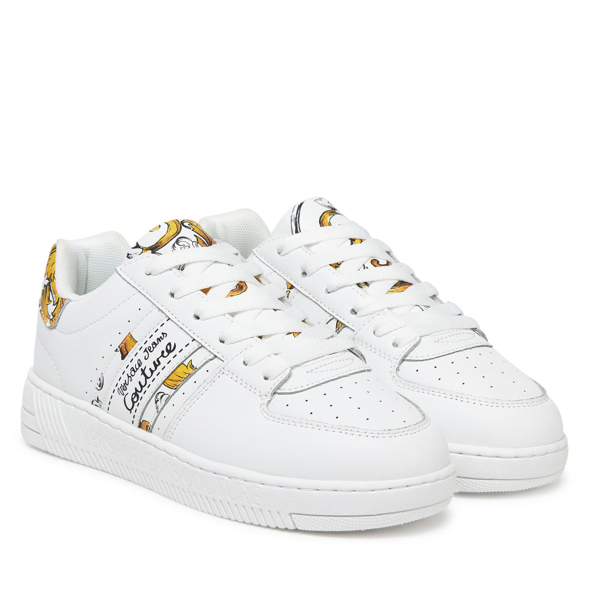 Versace Jeans Couture Сникърси 78VA3SJ7 Бял