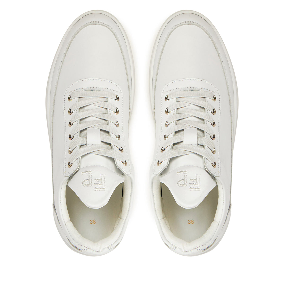 Filling Pieces Сникърси Low Top Ripple 25122901901 Бял