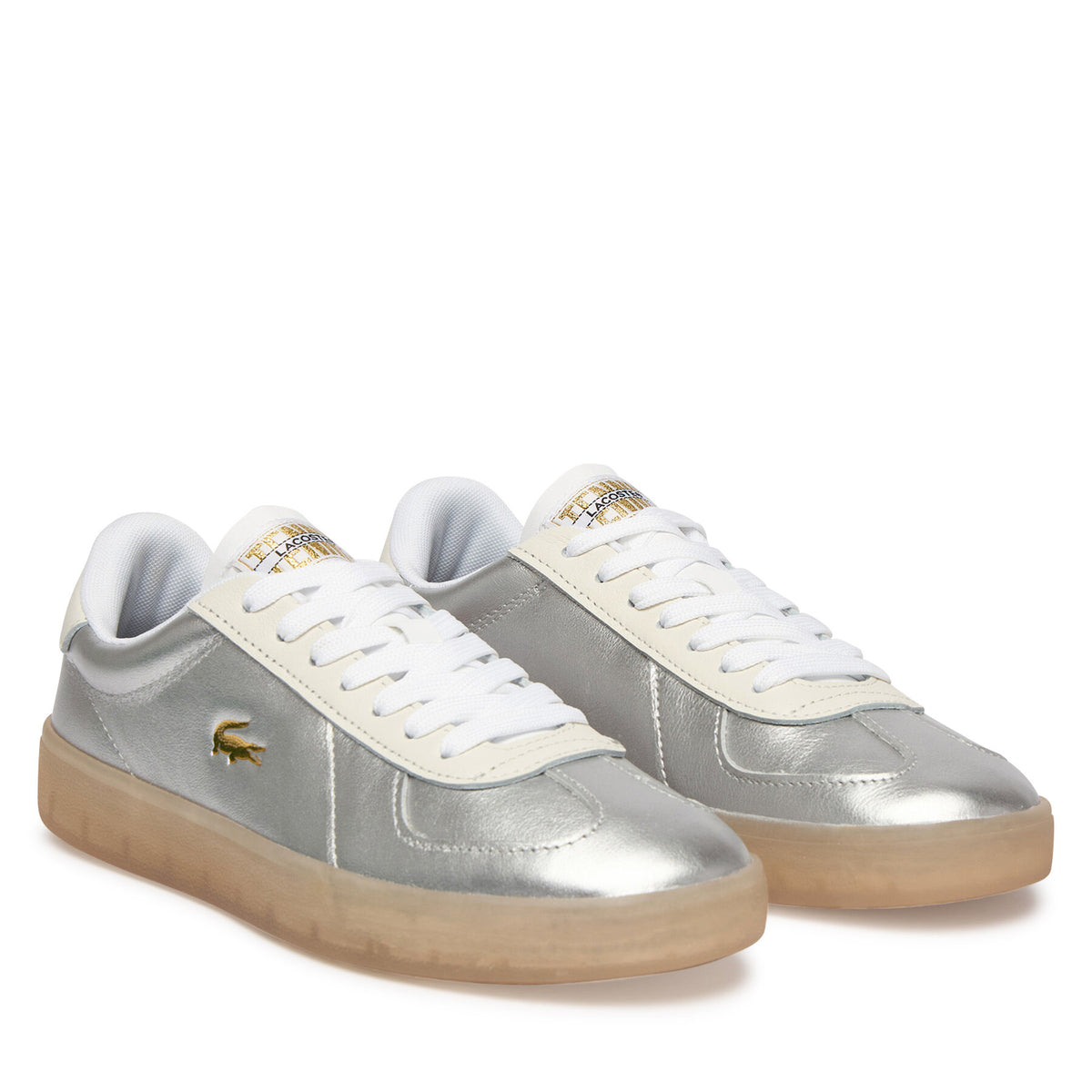 Lacoste Сникърси Baseshot 50SFA0031 Сребрист