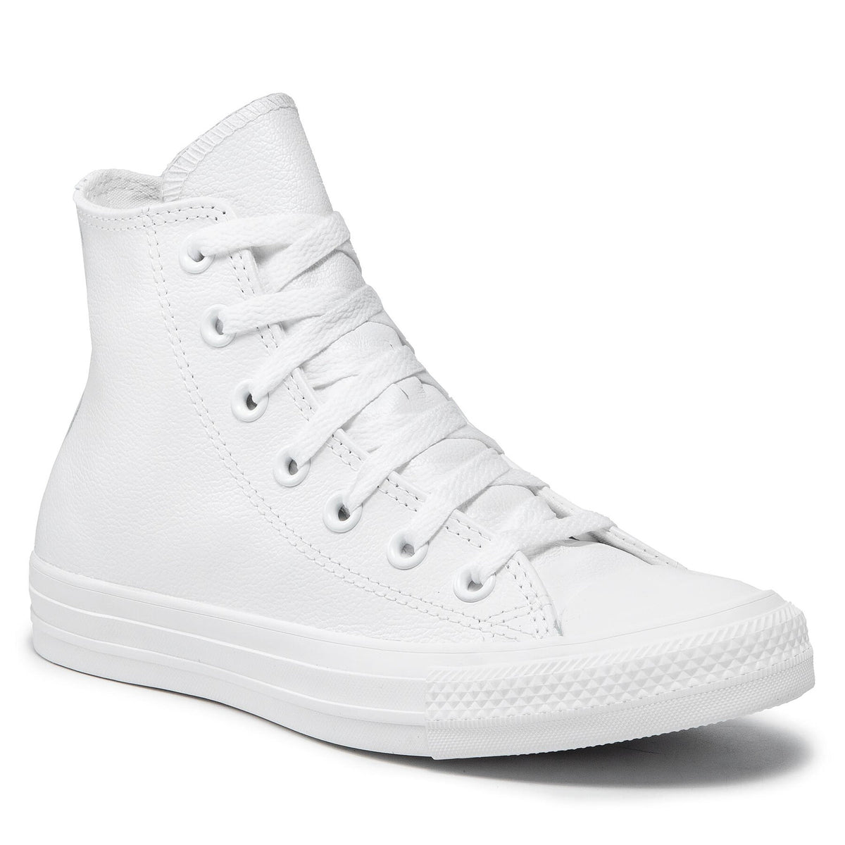 Converse Кецове Ct A/S Lthr Hi 1T406 Бял