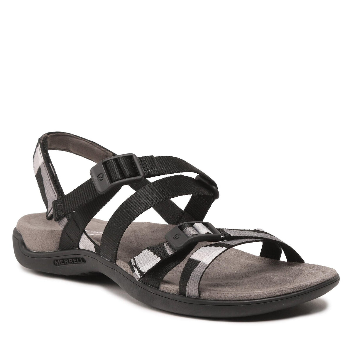 Merrell Сандали District 3 Backstrap Web J004190 Черен