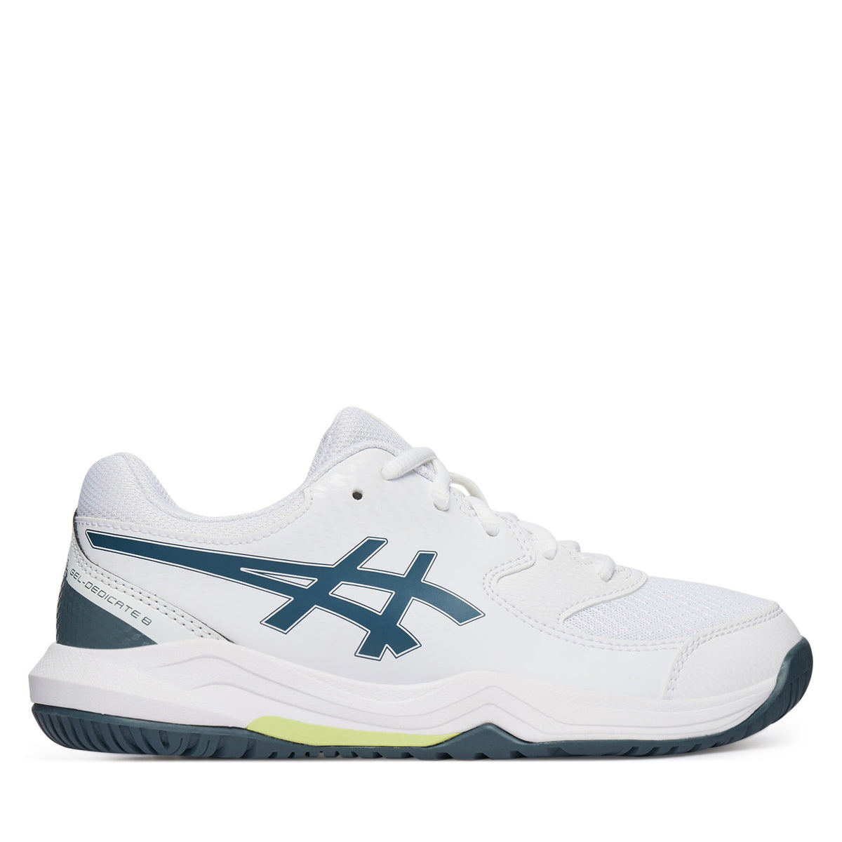 Asics Обувки за тенис Gel-Dedicate 8 Gs 1044A077 Бял