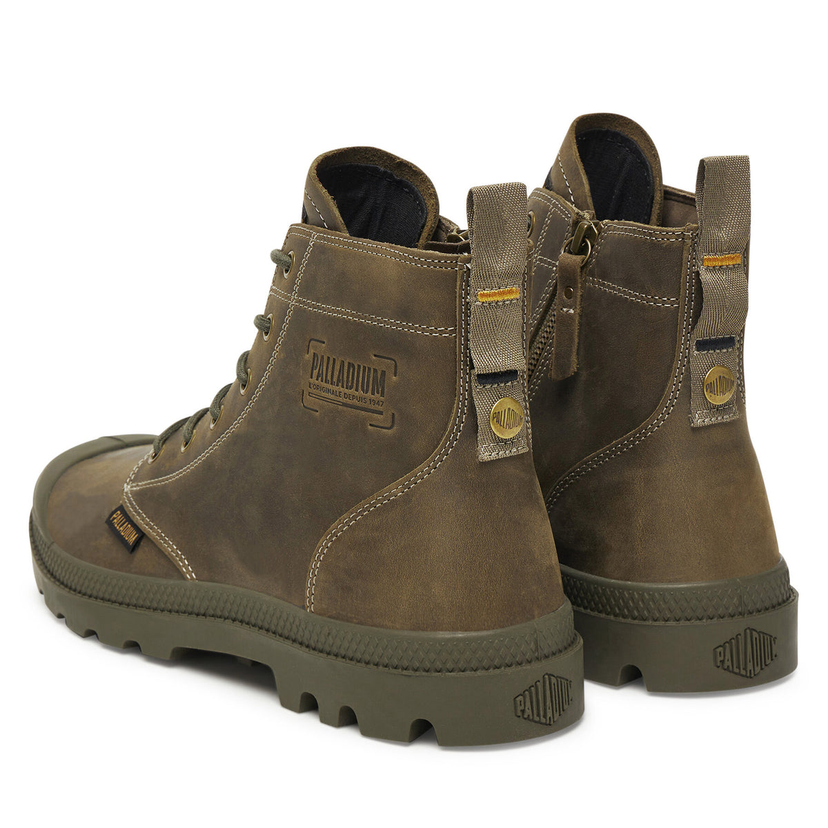 Palladium Туристически oбувки Pampa Zip Lth Legacy 79502-308-M Зелен