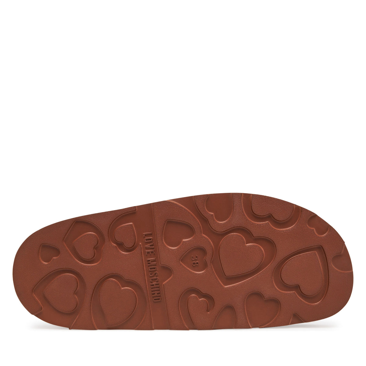 LOVE MOSCHINO Чехли JA28014I1MIE0201 Кафяв