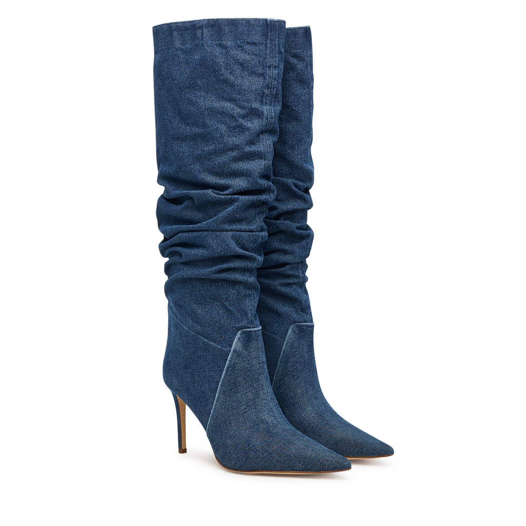 MICHAEL Michael Kors Ботуши 40F6DWHB5D Тъмносин