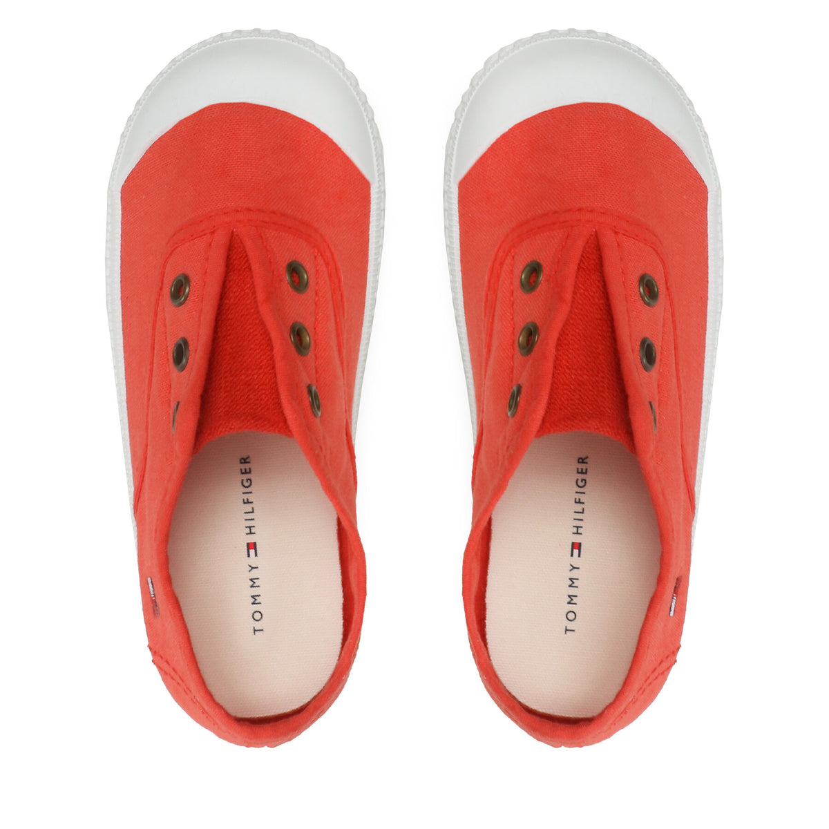 Tommy Hilfiger Кецове Low Cut Easy-On Sneaker T1X9-32824-0890 S Коралов