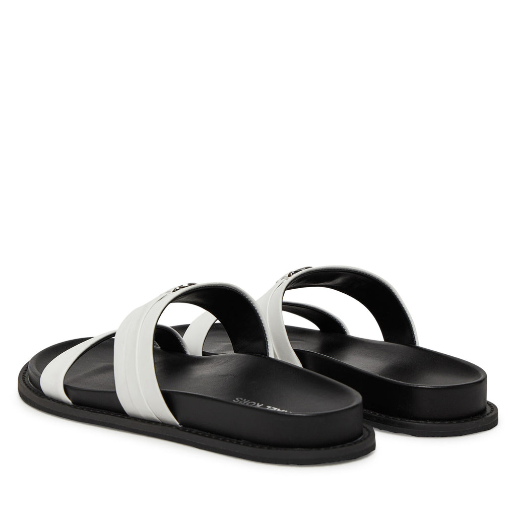 MICHAEL Michael Kors Чехли Mandy Flat Sandal 40S5MAFS2L Бял