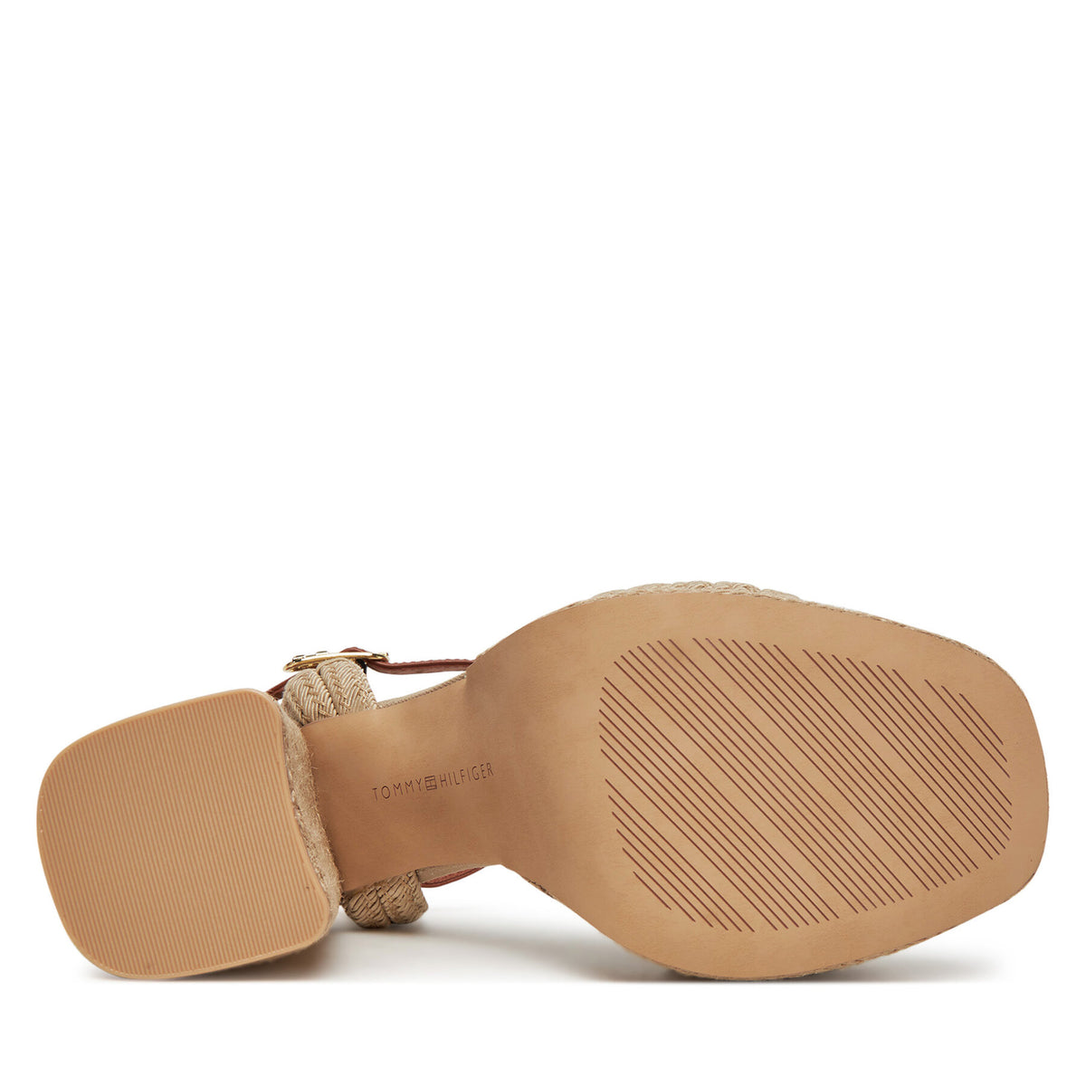 Tommy Hilfiger Еспадрили Rope Heel Platform Sandal FW0FW08425 Бежов