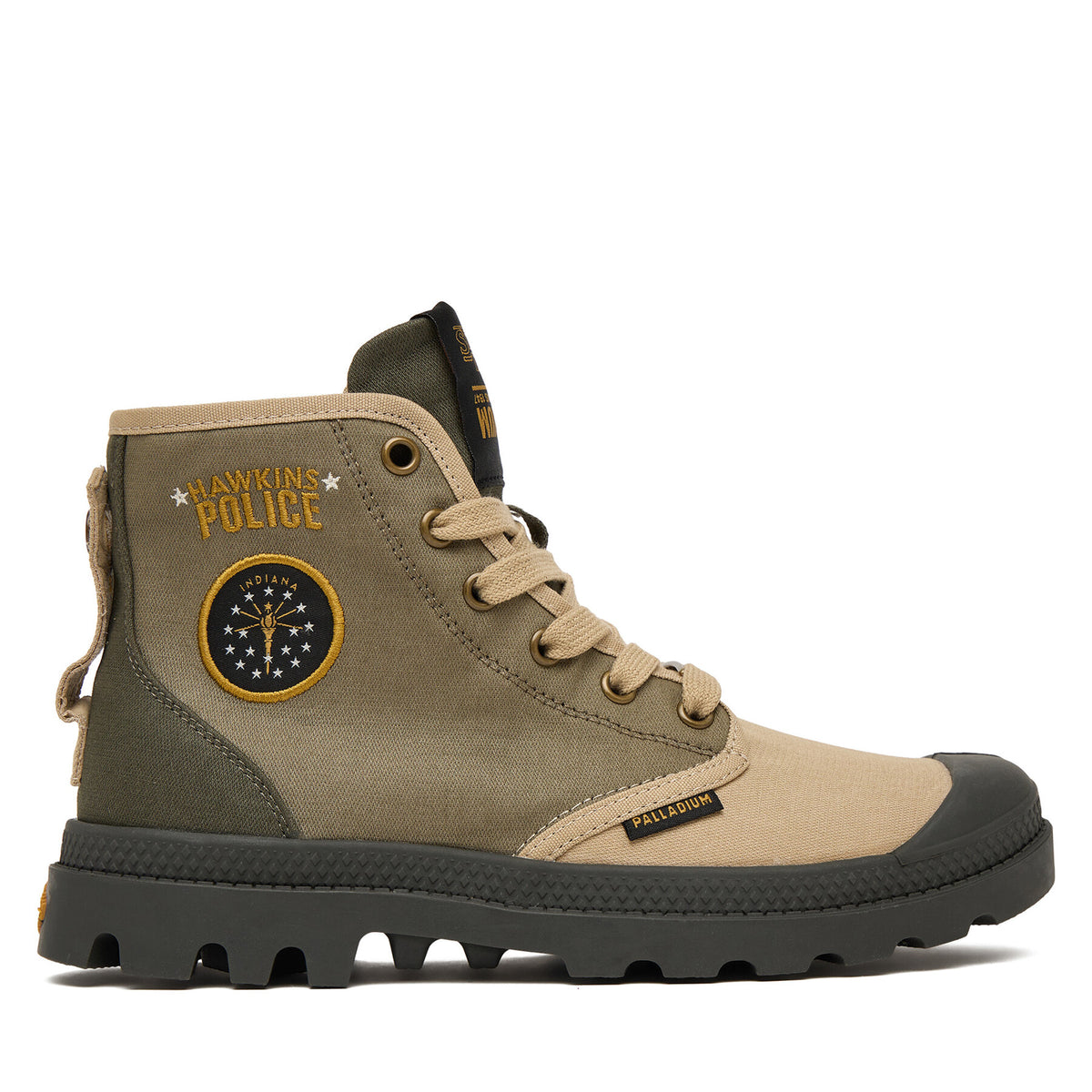 Palladium Туристически oбувки Pampa Hawkins Police 94624-308-M Зелен