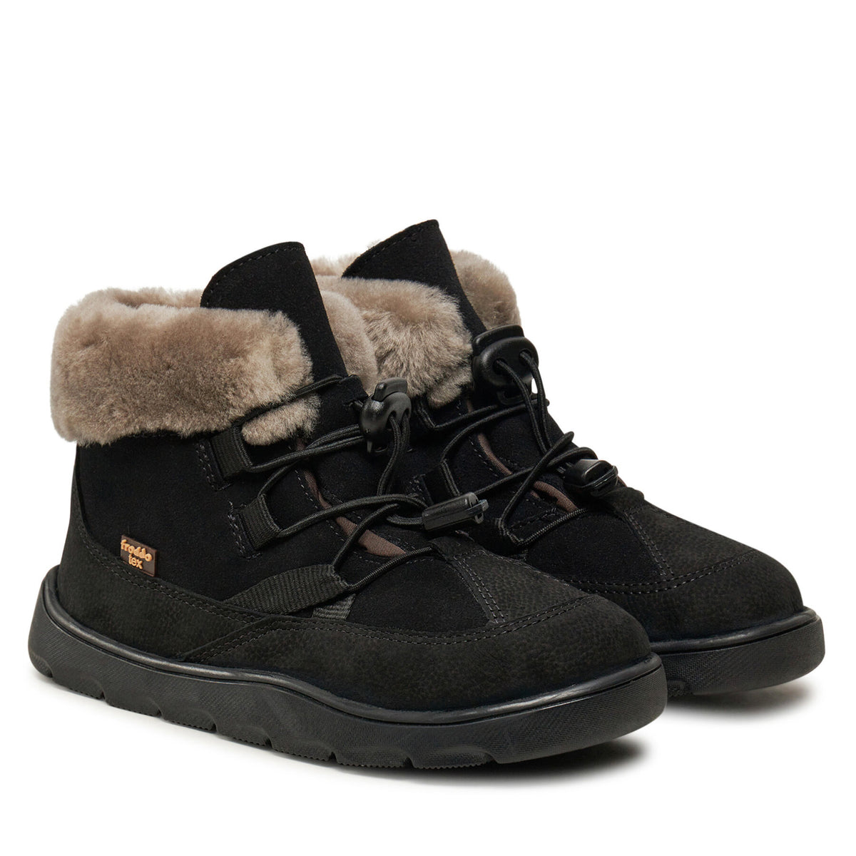 Froddo Зимни обувки Zeru Tex Cosy Barefoot G3110258-5 S Черен