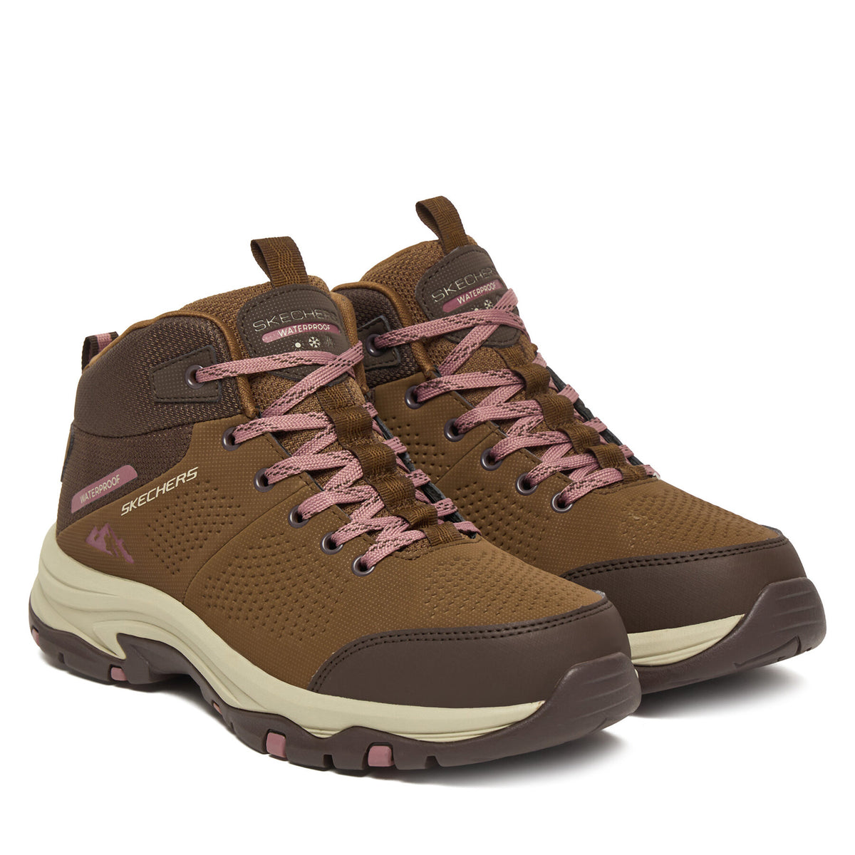 Skechers Туристически Trego 180005/BRMT Кафяв