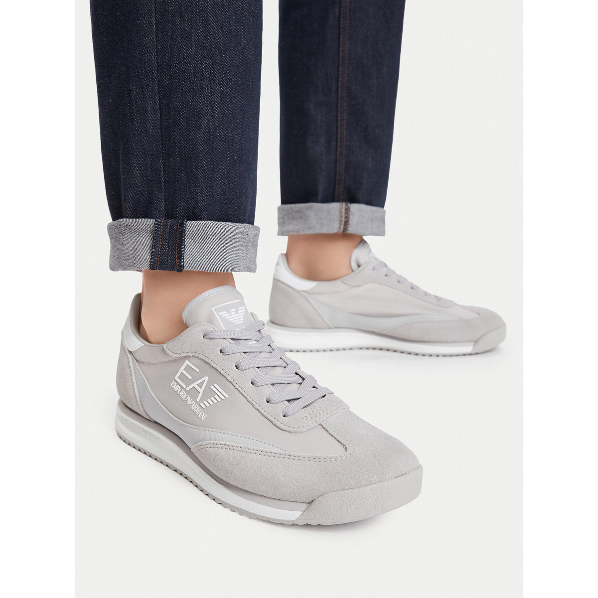 EA7 Emporio Armani Сникърси 7X000655 AF23106 MZ630 Сив