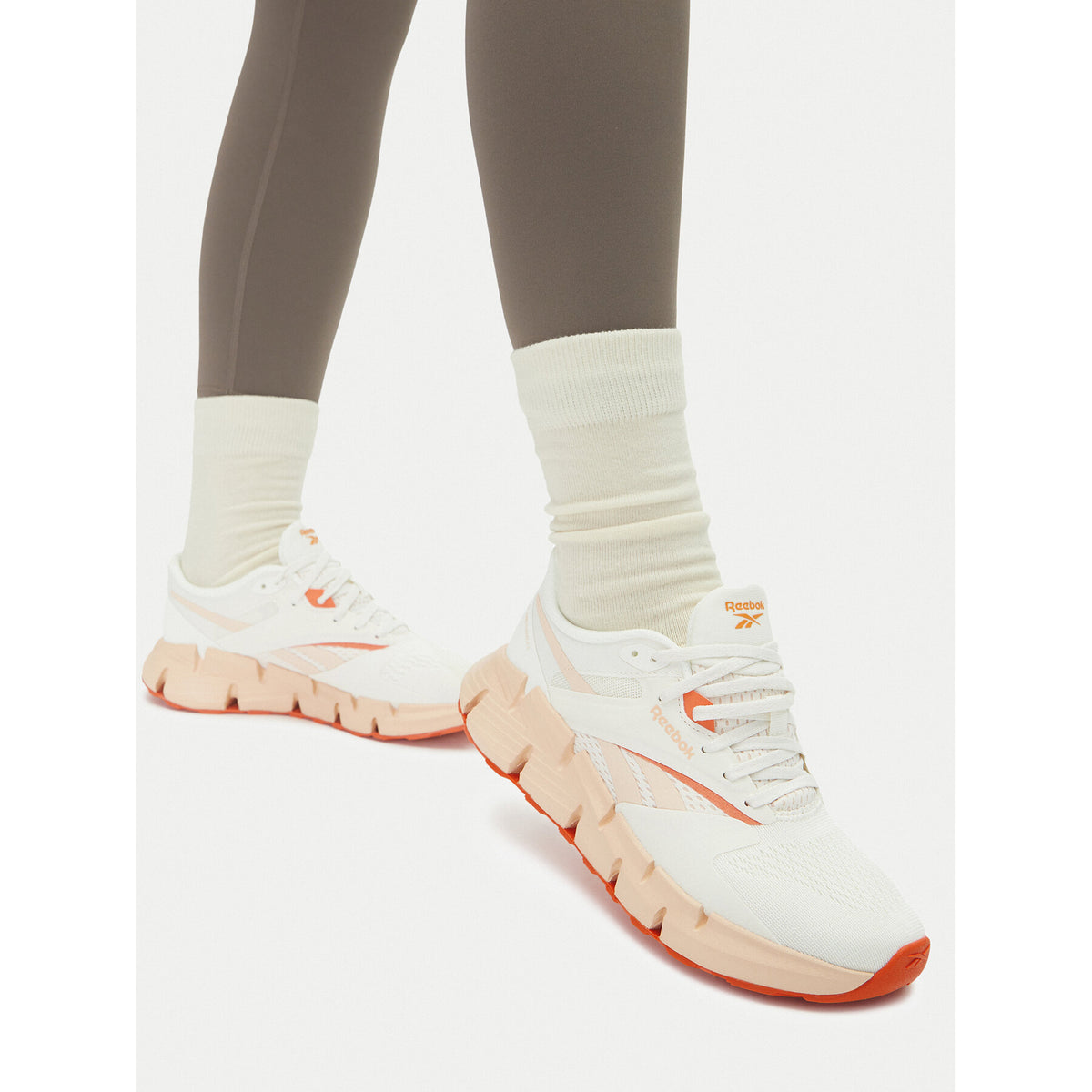 Reebok Сникърси ZIG DYNAMICA 5 100205022 Бял