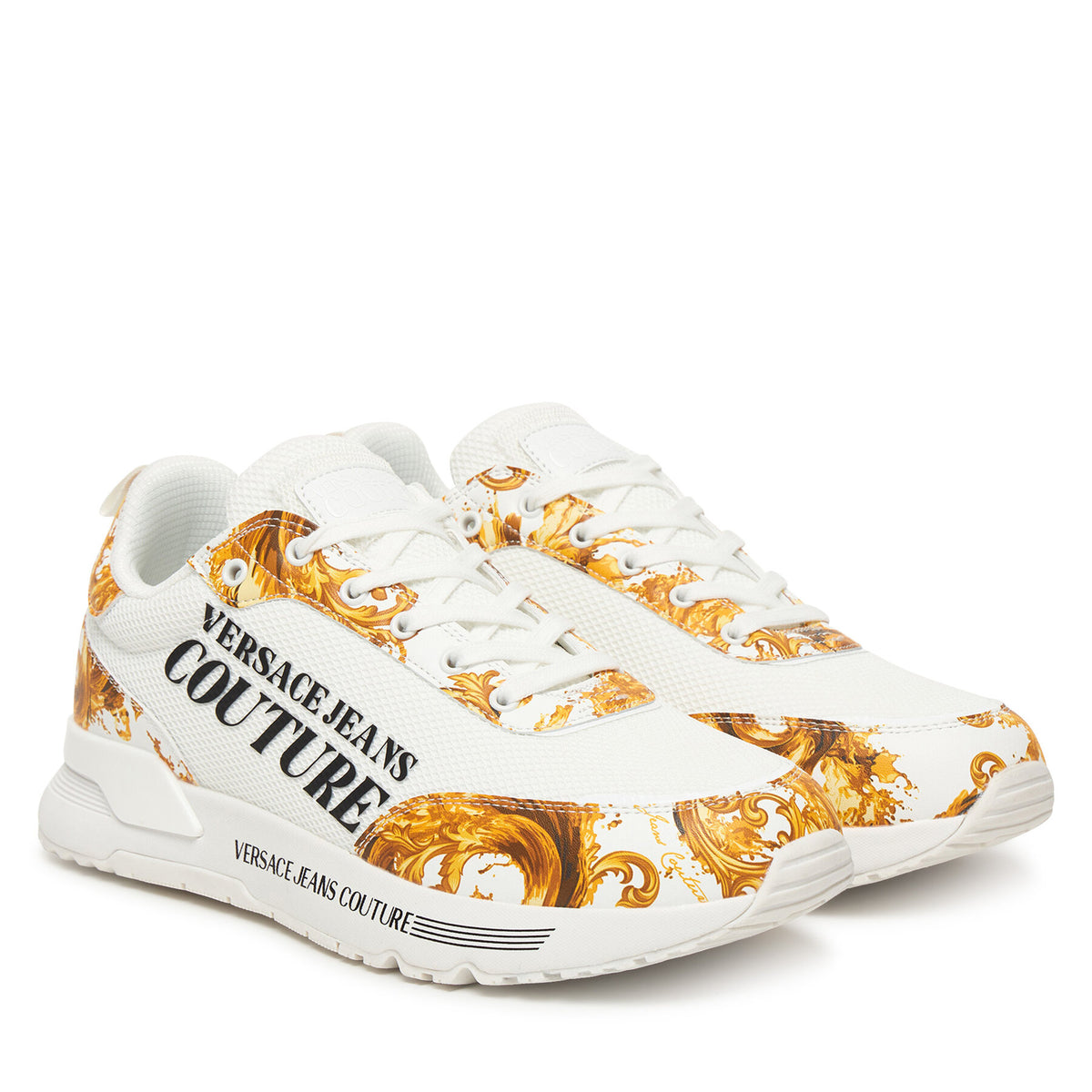 Versace Jeans Couture Сникърси 80YA3SA5 ZSE14 Бял