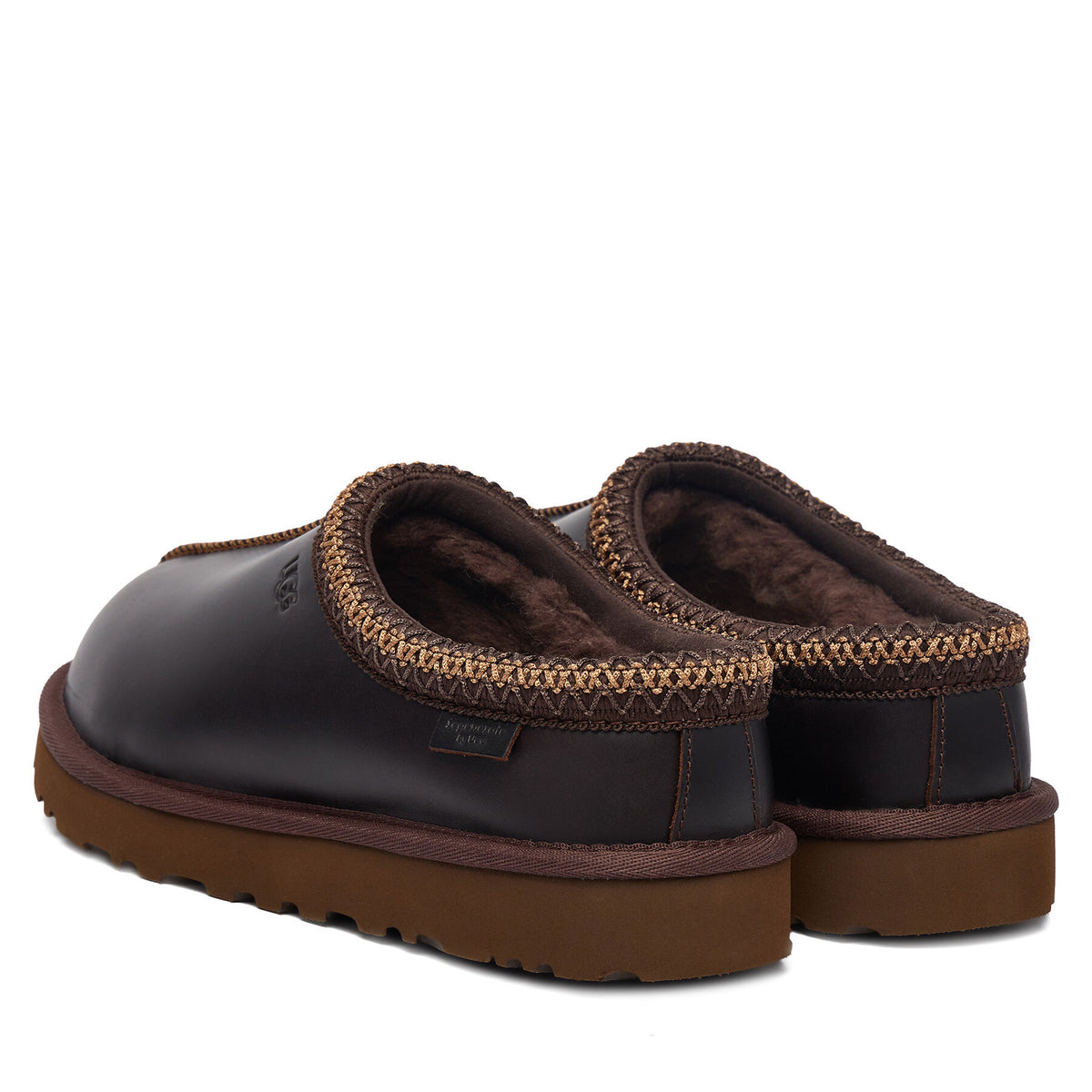 Ugg Пантофи M Tasman Lthr Regen 1170292 Кафяв