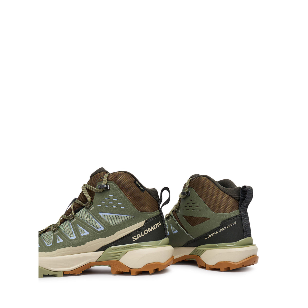 Salomon Туристически X Ultra 360 Edge Mid GTX L49098800 Зелен