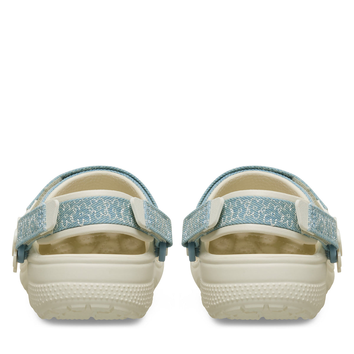Crocs Чехли Clsc Dnm Flwr Adj BackstrapCgK 212511 Сив