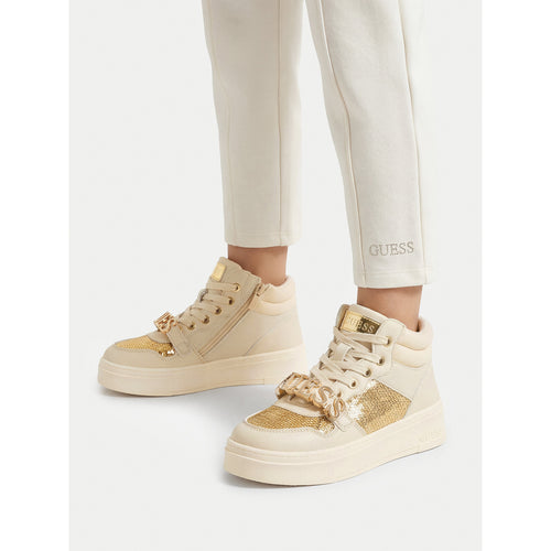 Guess Сникърси CEOWB-AVO-357-05 Екрю