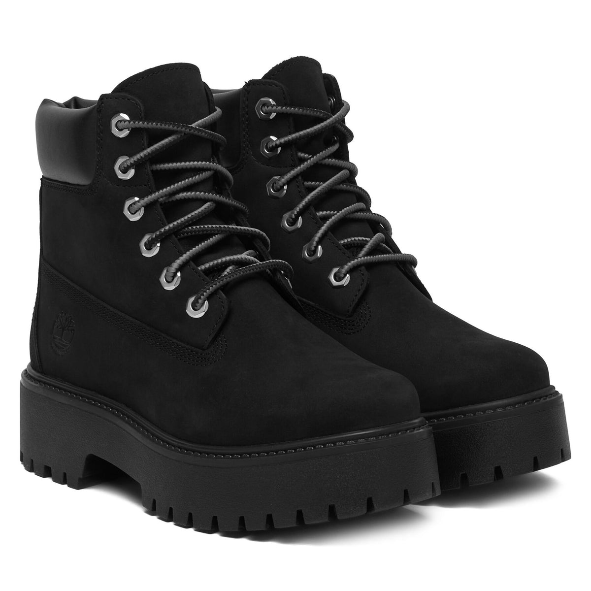 Timberland Туристически oбувки Stone Street 6In Wp TB1A5RH50151 Черен