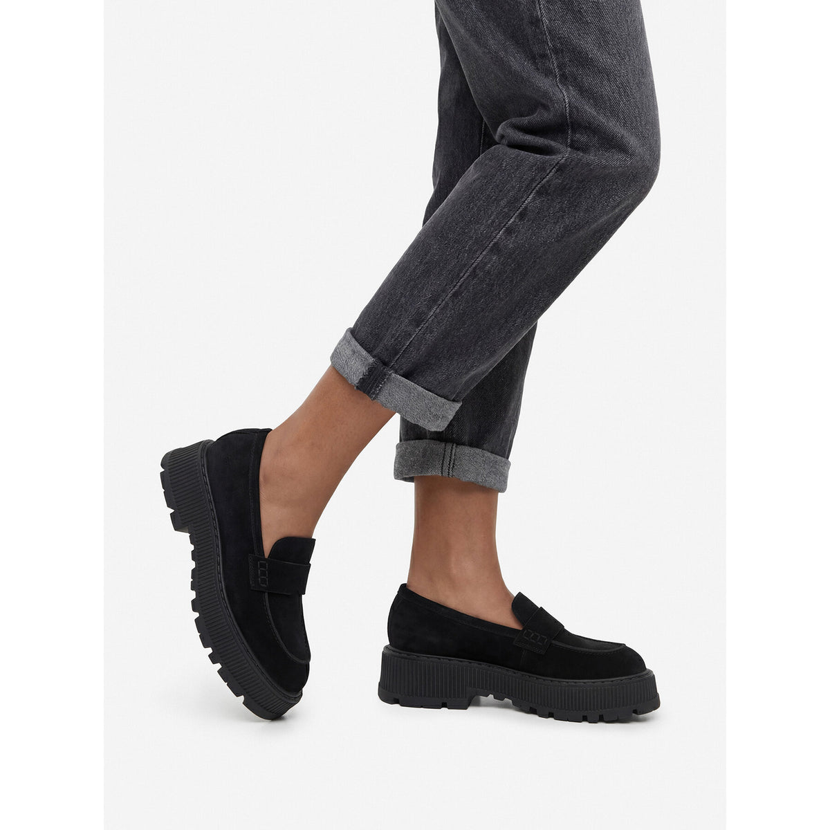 G-Star Raw лоуфъри с дебела подметка EO-HAYAT-9001-25 Черен