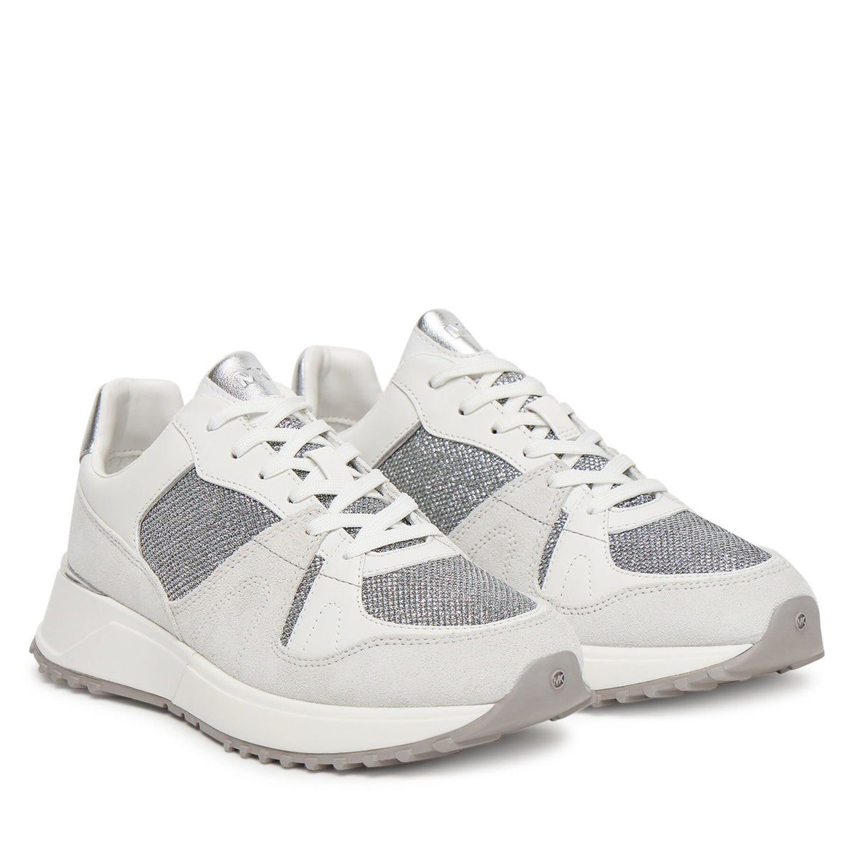MICHAEL Michael Kors Сникърси Jaime 43T5JMFS2S Сребрист