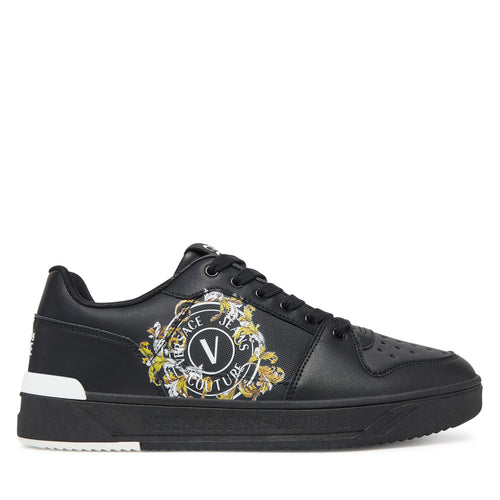 Versace Jeans Couture Сникърси 78YA3SJ1 Черен