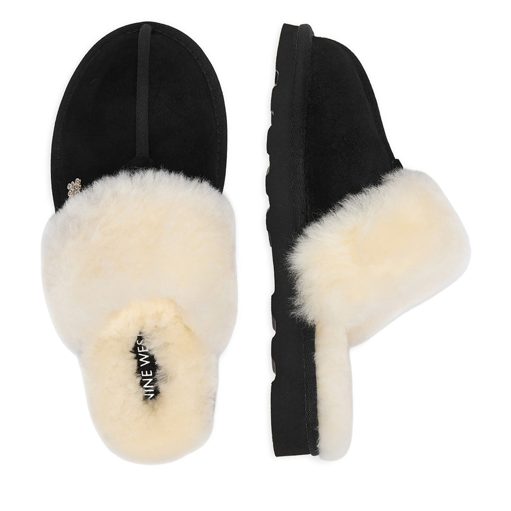 Nine West Пантофи CEO-TS6346-02 Черен
