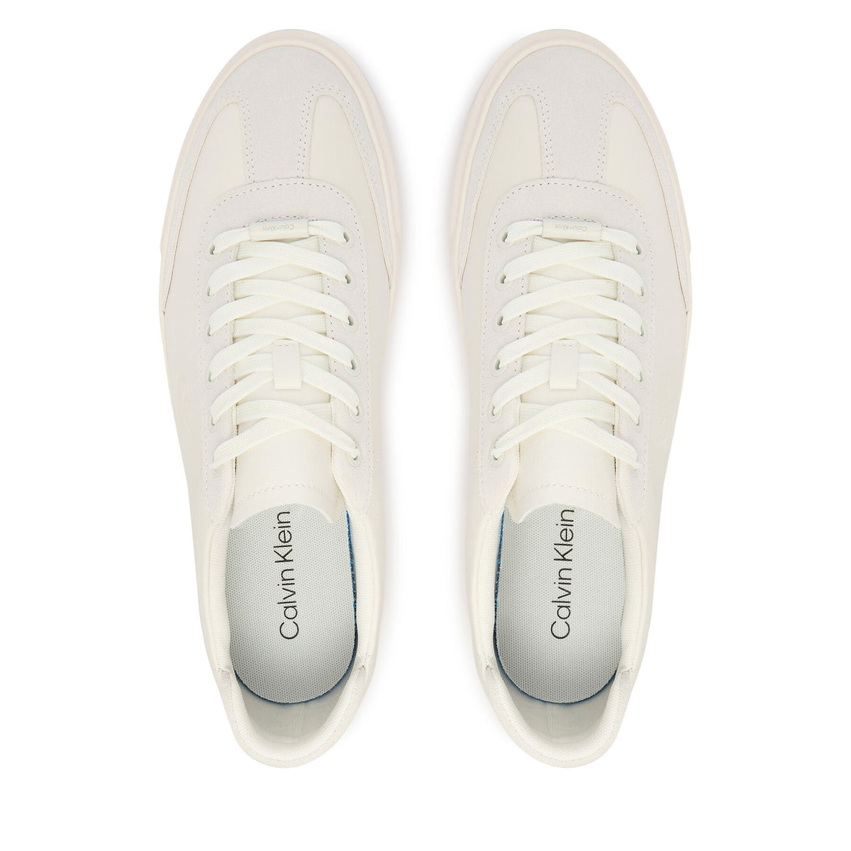 Calvin Klein Сникърси Basket Cupsole Lup Wt Lth HM0HM02133 Кремав