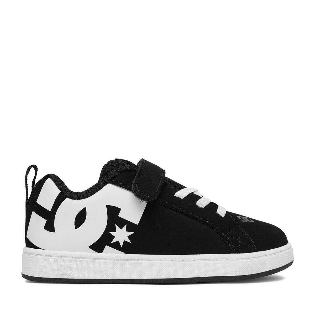 DC Shoes Сникърси EO-COURT GRAFFIK ELASTIC TODDLER DC02547002 Черен