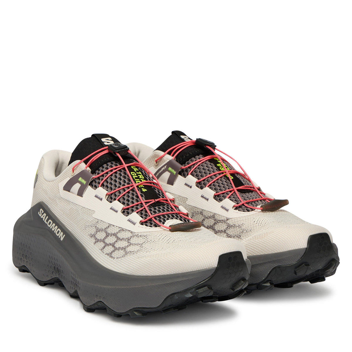 Salomon Маратонки за бягане Ultra Glide 4 L47956900 Светлобежов