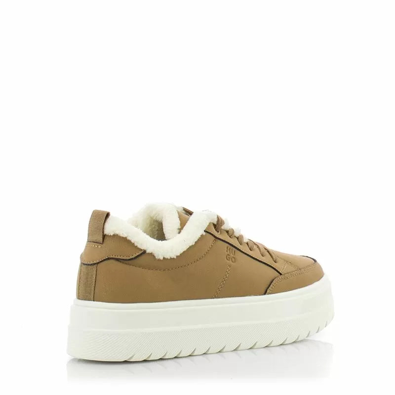 Дамски Сникърс HUGO – 50552645 LYSSA TENN BPFR PASTEL BROWN