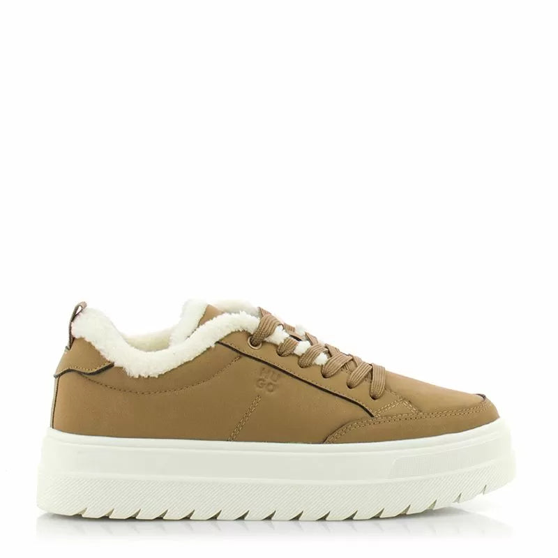 Дамски Сникърс HUGO – 50552645 LYSSA TENN BPFR PASTEL BROWN