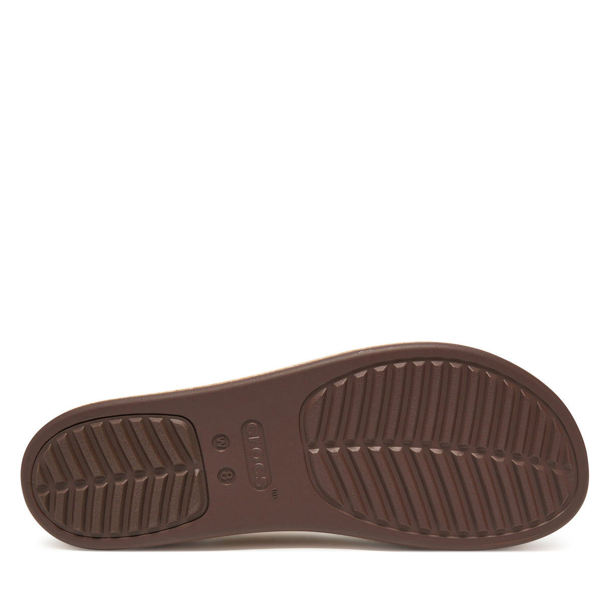 Crocs Сандали Brooklyn Cork Low Wedge 211144 Екрю