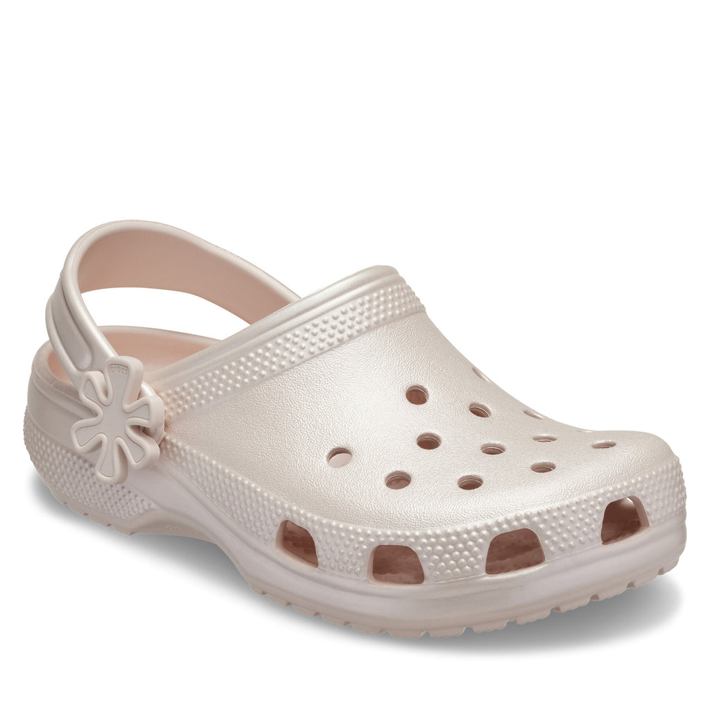 Crocs Чехли Classic Pearl Shine Clog K 212814 Розов
