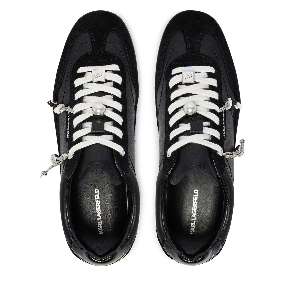 KARL LAGERFELD Сникърси KL63821 Черен