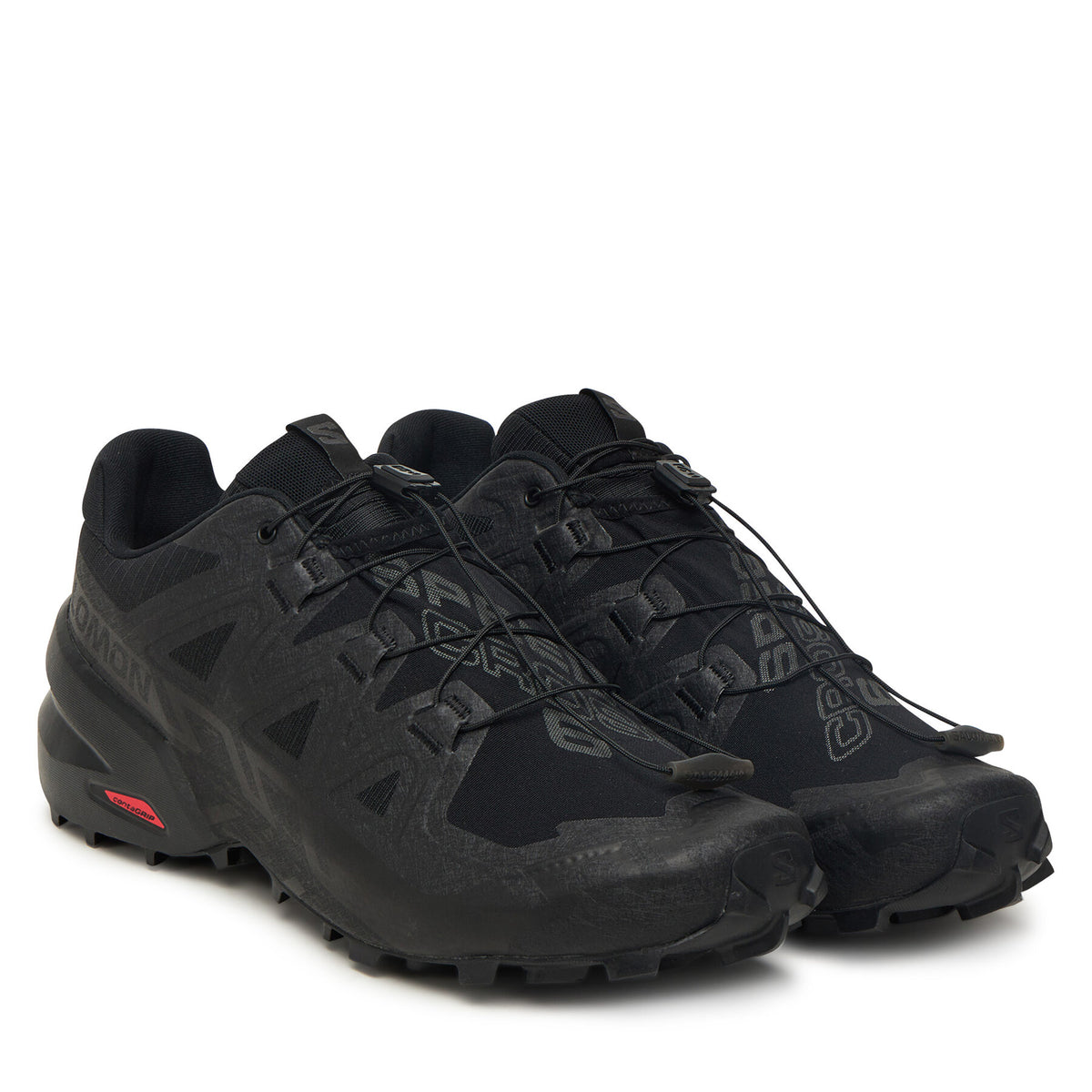 Salomon Маратонки за бягане Speedcross 6 Wide L41744000 Черен