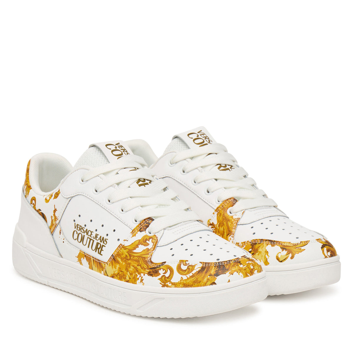 Versace Jeans Couture Сникърси 80YA3SJ4 Бял