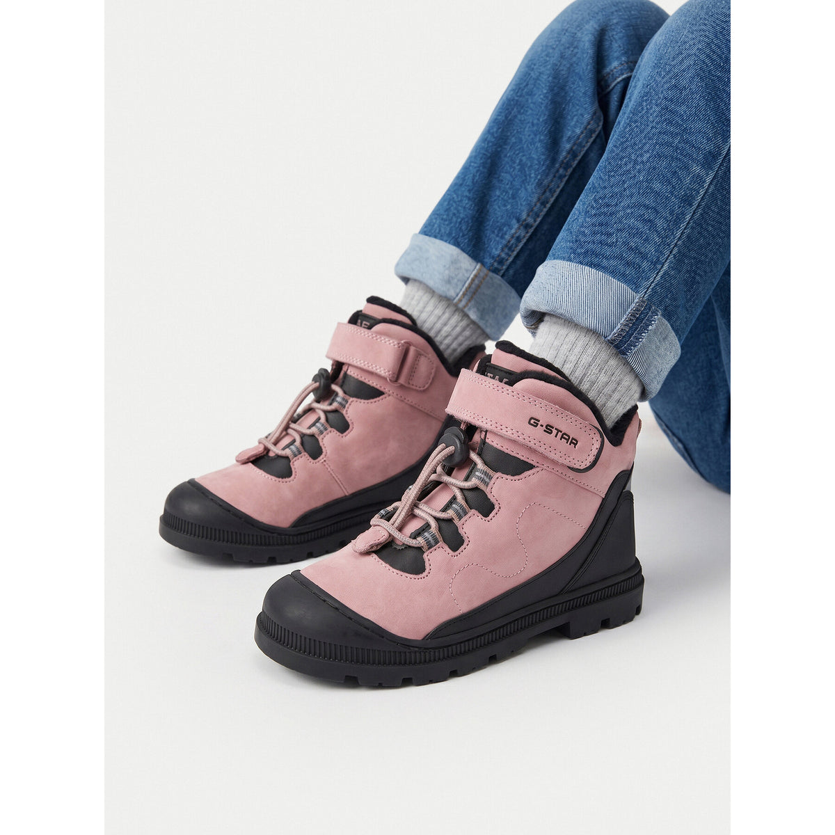 G-Star Raw Зимни обувки EO CI12-KOSTA-10(III)DZ Розов
