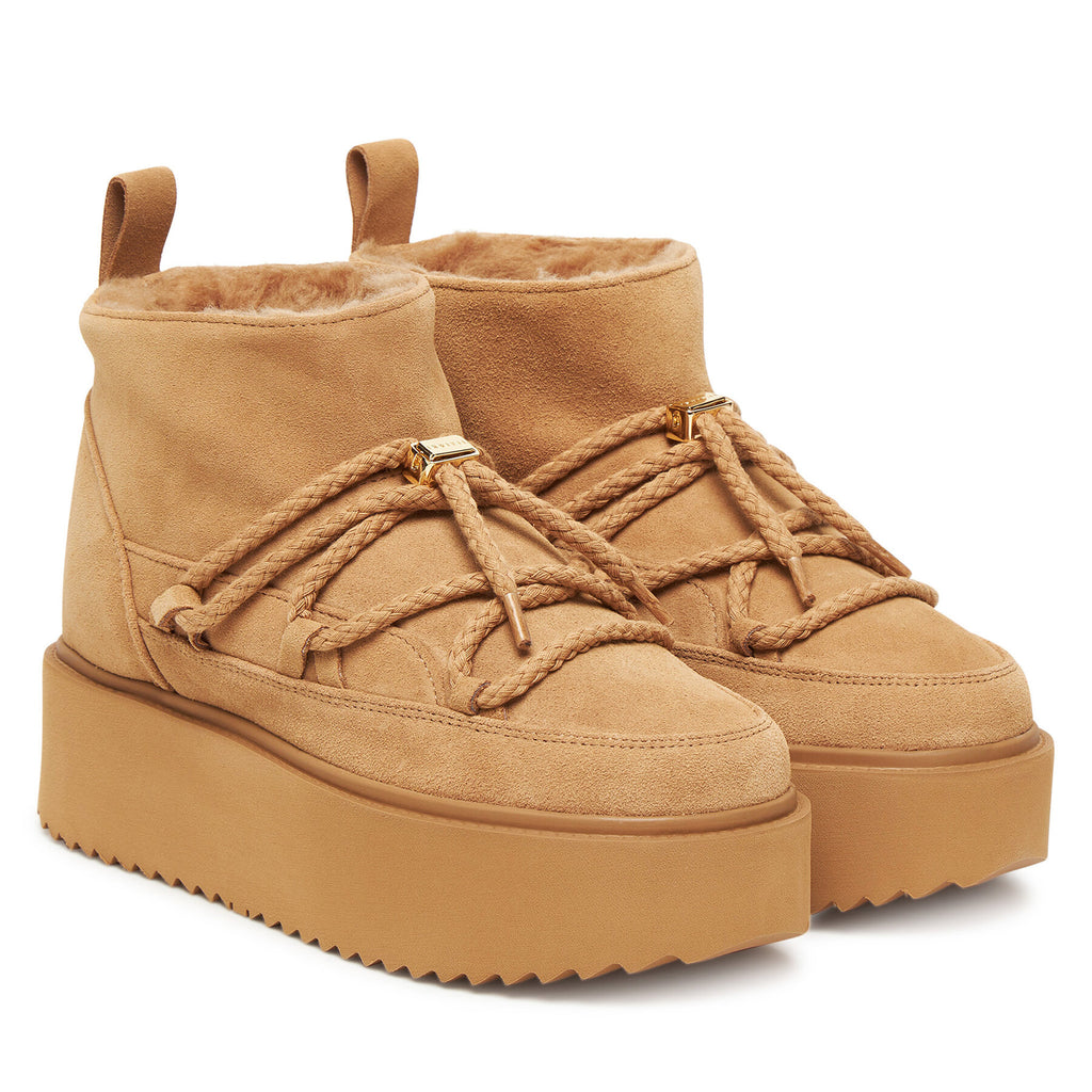 Inuikii Апрески Classic Low Platform 75204-004 Бежов