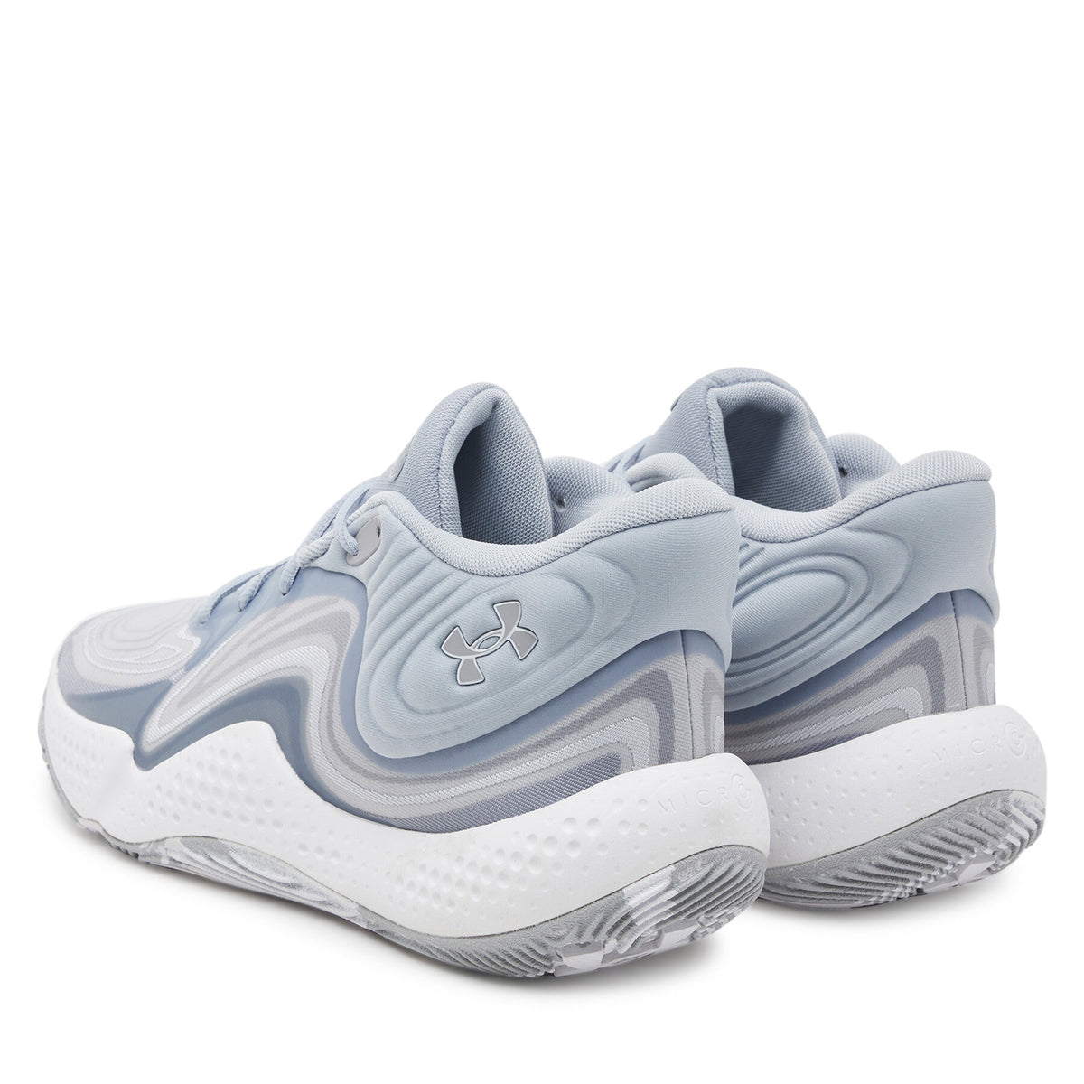 Under Armour Обувки за баскетбол UA Spawn 6 Mid 3027647 Сив